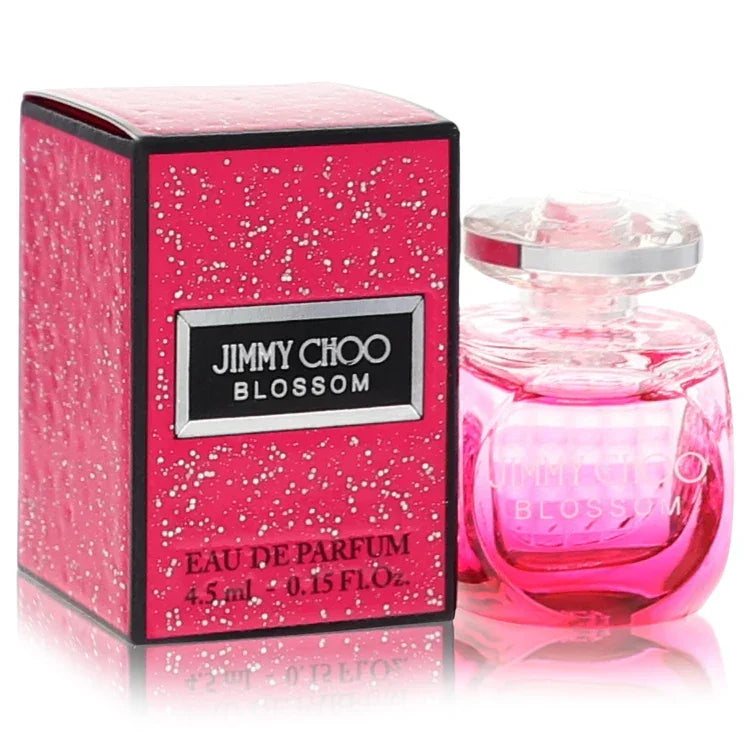 Jimmy Choo Blossom Perfume bottle — floral fragrance with raspberry, red berries, citruses, sweet pea, rose, white musk and sandalwood
