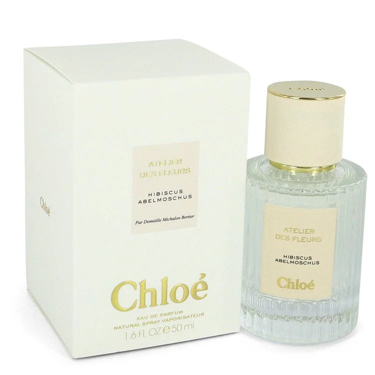 Chloé Hibiscus Abelmoschus perfume bottle - sunny floral fragrance with hibiscus petals and musk