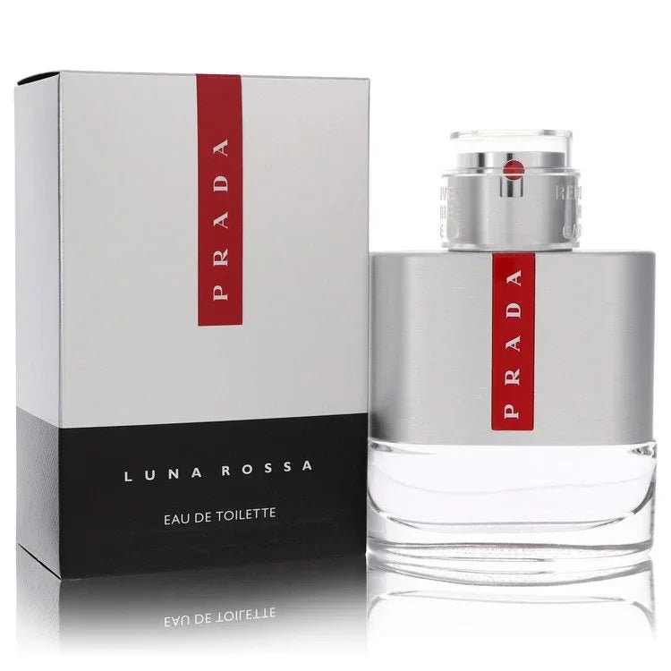 Prada Luna Rossa Cologne for Men bottle — Fresh Aromatic masculine fragrance featuring realistic Lavender, Mint, and Ambroxan notes.