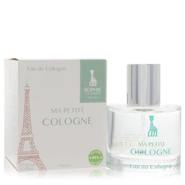 SOPHIE La GIRAFE Ma Petite Cologne eau de cologne bottle and packaging on a white background