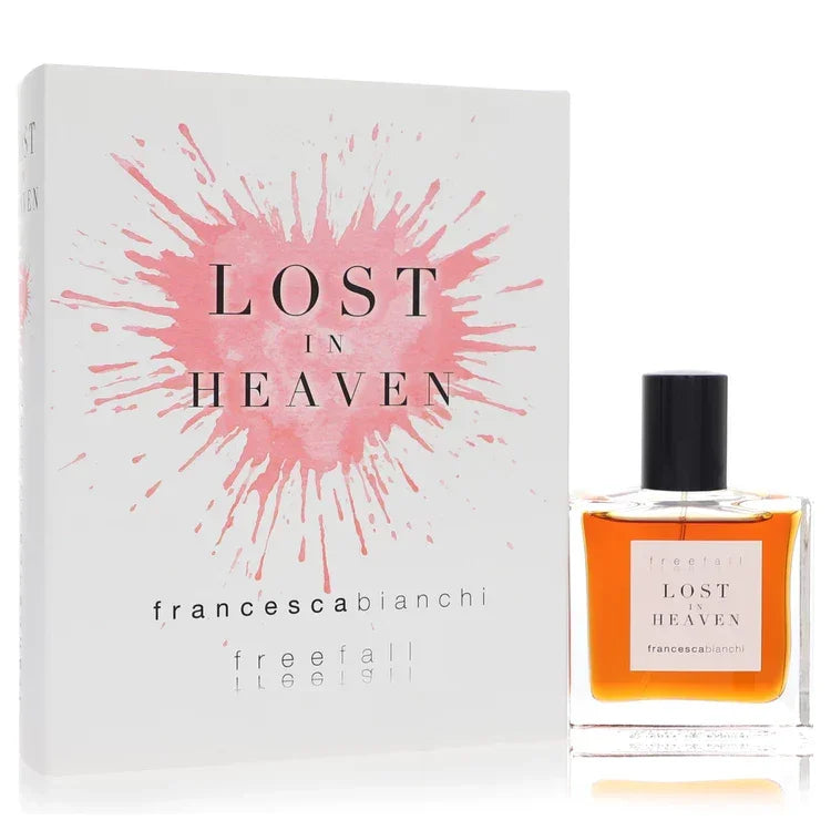 Francesca Bianchi Lost In Heaven Extrait de Parfum bottle — premium luxury unisex animalic chypriental fragrance featuring unique notes of mimosa and castoreum