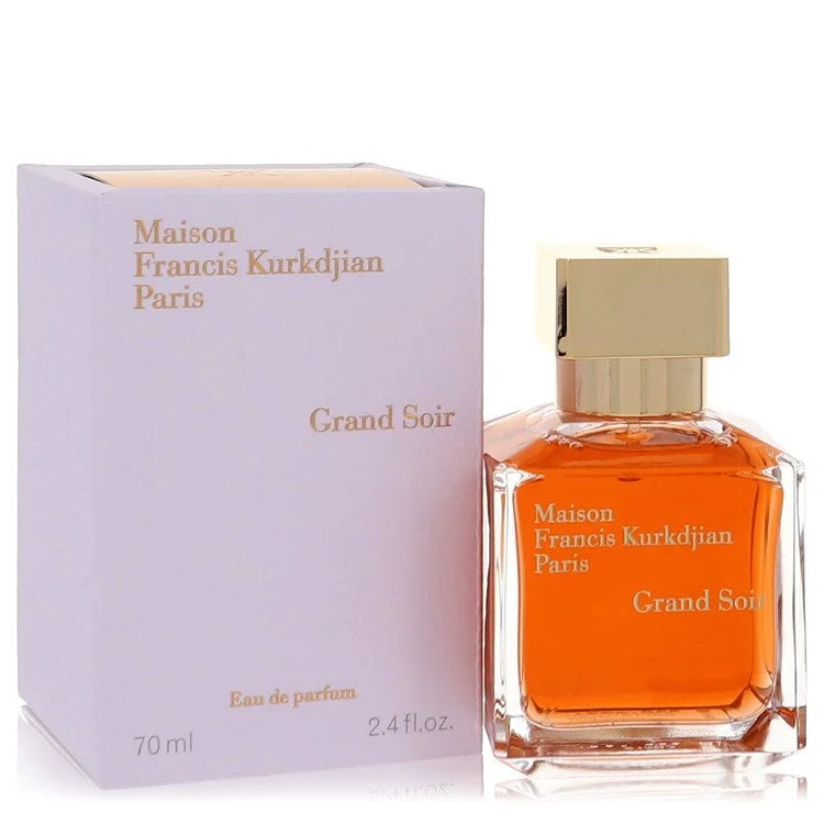 Maison Francis Kurkdjian Grand Soir perfume bottle and packaging on a white background
