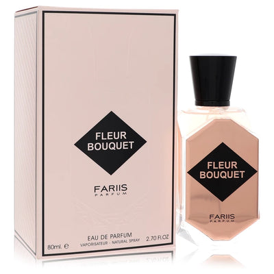 Fariis Fleur Bouquet perfume bottle for women — Luminous floral fruity fragrance with pear, jasmine, tuberose, and vanilla notes