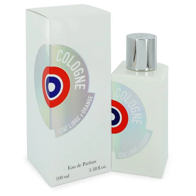 Etat Libre d'Orange Cologne bottle — clean citrus aromatic fragrance with bergamot, orange, neroli, orange blossom, and musk base