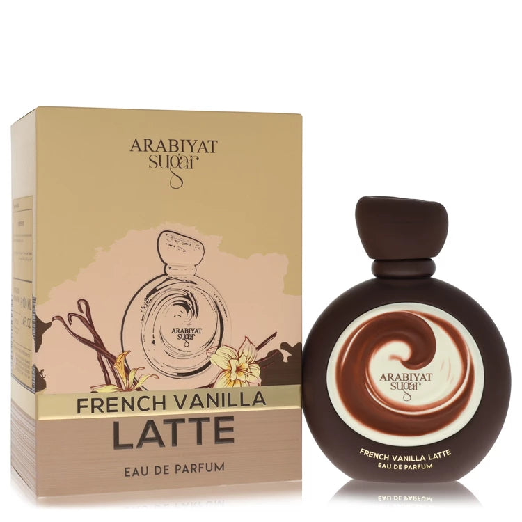 Arabiyat Sugar French Vanilla Latte Perfume bottle — Gourmand Vanilla Sweet fragrance with sugared accord, caramel, French vanilla, and milky latte notes