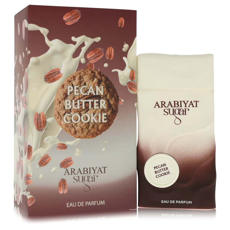 Arabiyat Sugar Pecan Butter Cookie Perfume bottle — Gourmand Amber Sweet fragrance with sugared cookie accord, toasted pecan, buttercream, and vanilla notes