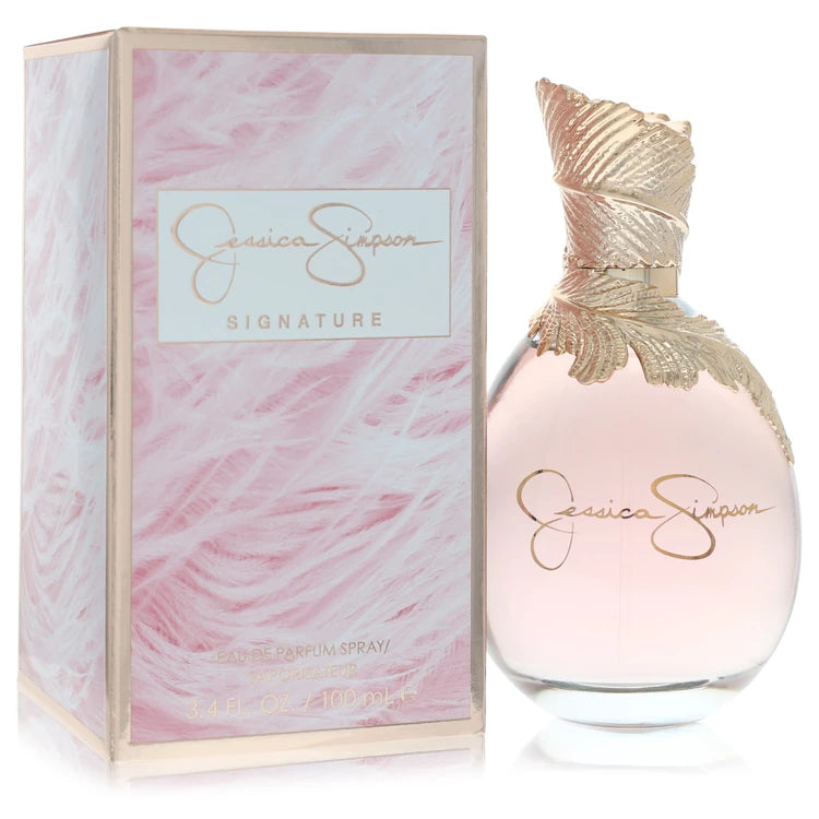 Jessica Simpson perfume bottle and packaging on a white background