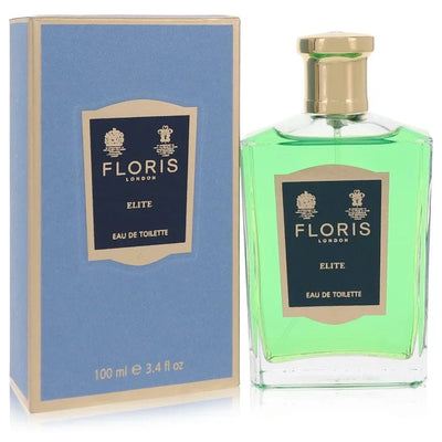 Floris Elite cologne bottle classic woody green fragrance