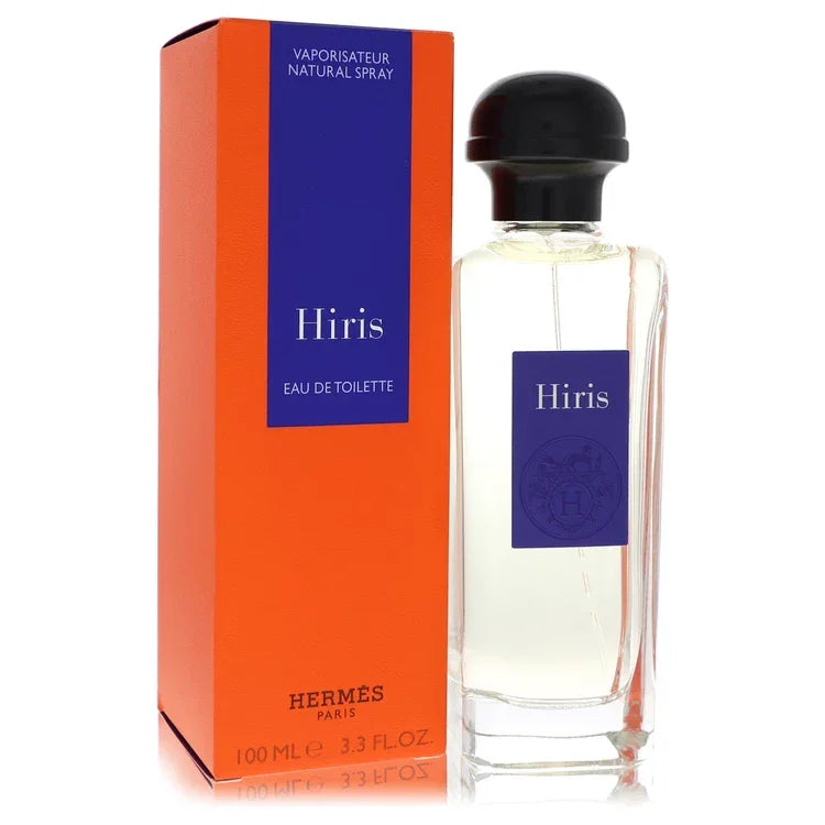 Hermès Hiris perfume bottle powdery iris floral fragrance