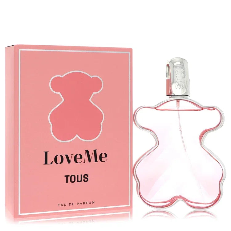 Tous Loveme by Tous Perfume bottle — Floral Fruity women fragrance with pink grapefruit, pink pepper, lychee, peony, and cashmere musk