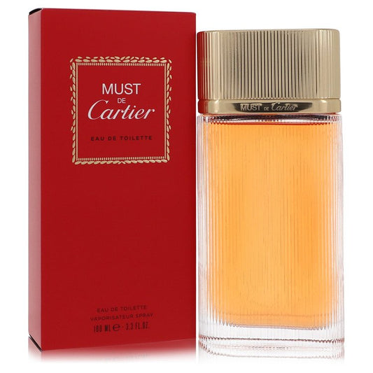3.3 oz Eau De Toilette SprayMust De Cartier Eau De Toilette Spray By CartierBy Cartier for WomenGuilty Fragrance