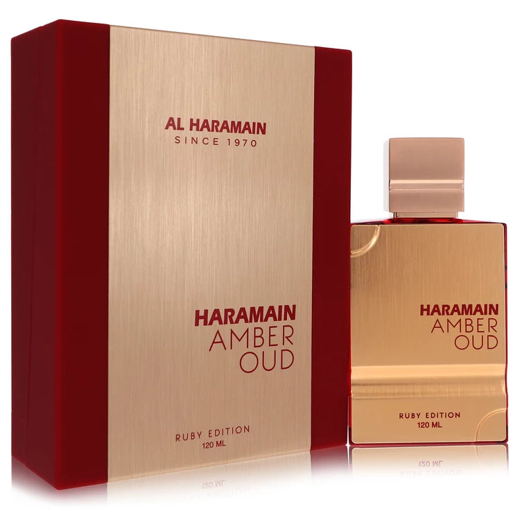 Guilty Fragrance Al Haramain Amber Oud Ruby Perfume By Al Haramain for Men and Women 4 oz Eau De Parfum Spray (Unisex)