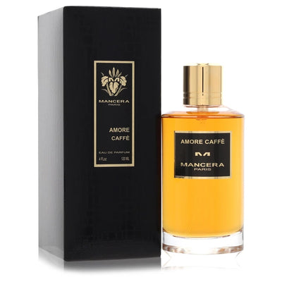 Mancera Amore Caffe Perfume bottle — Oriental Gourmand unisex fragrance with coffee, coconut, jasmine, rose, vanilla, sandalwood, and musk