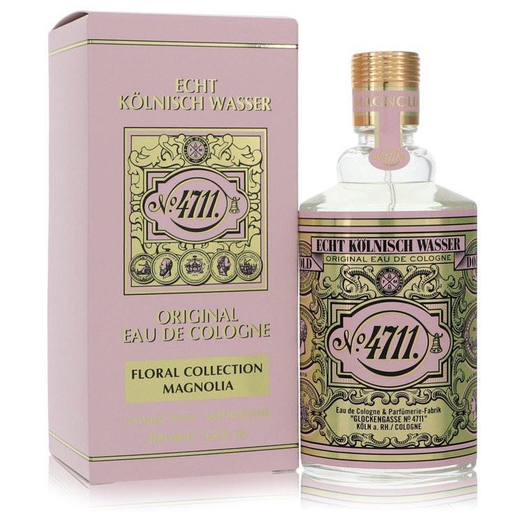 3.4 oz Eau De Cologne Spray (Unisex)4711 Floral Collection Magnolia Perfume4711Guilty Fragrance