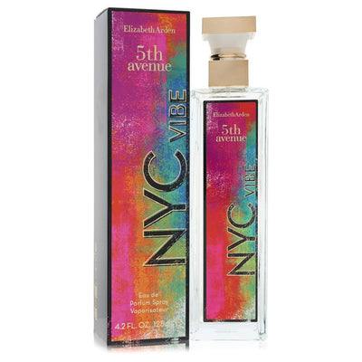 Shop authentic 5th Avenue NYC Vibe by Elizabeth Arden perfume with pink pepper, gardenia & tonka bean. Floral oriental EDP with free US shipping.