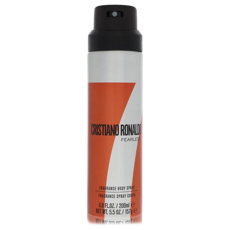 Cristiano Ronaldo CR7 Fearless bottle — woody spicy men’s cologne with grapefruit, bay leaf, longoza, nutmeg, cashmeran, vanilla and tonka