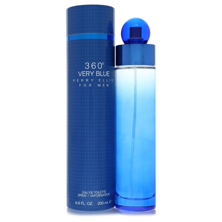 Perry Ellis 360 Very Blue Eau de Toilette spray for men 6.8 oz bottle