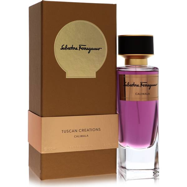 Salvatore Ferragamo Calimala Eau de Parfum bottle - women's floral oriental woody fragrance with citrus, florals, spices, and woody accords