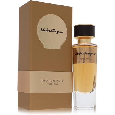 Salvatore Ferragamo Terra Rossa bottle - amber woody perfume with rose, bitter orange, patchouli and labdanum