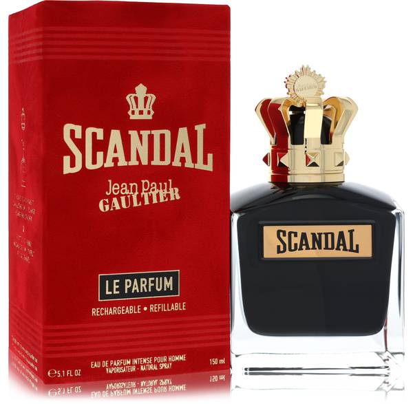 Jean Paul Gaultier Scandal Le Parfum Cologne bottle - floral fruity spicy fragrance with mandarin, pink pepper, tuberose, jasmine, amber, and vanilla