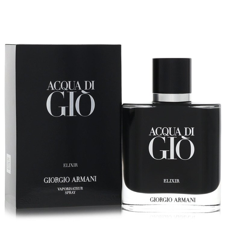 Acqua Di Giò Elixir Giorgio Armani cologne bottle aquatic woody fragrance