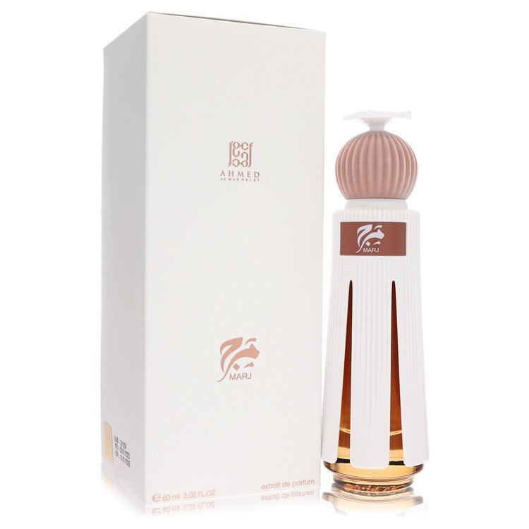 Ahmed Al Maghribi Marj perfume bottle by Ahmed Al Maghribi — Oriental floral fragrance with bergamot, lemon, rose, jasmine, oud, amber, sandalwood, musk, and patchouli notes