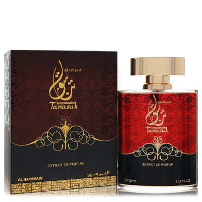 Al Haramain Tanasuk Perfume bottle — floral oriental fragrance with bergamot, lemon, jasmine, rose, musk, amber and woods