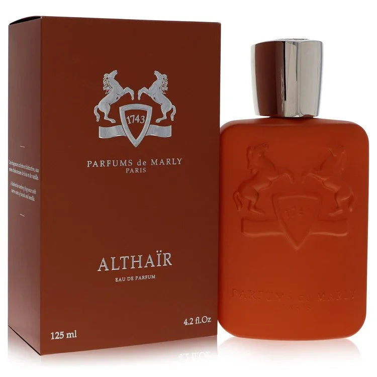 Parfums de Marly Althaér Eau de Parfum bottle and packaging on a white background
