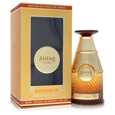 Anfar Odyssee Iv Perfume bottle — vibrant oriental woody fragrance with citrus, fruity notes, spices, amber, and woodsy notes.