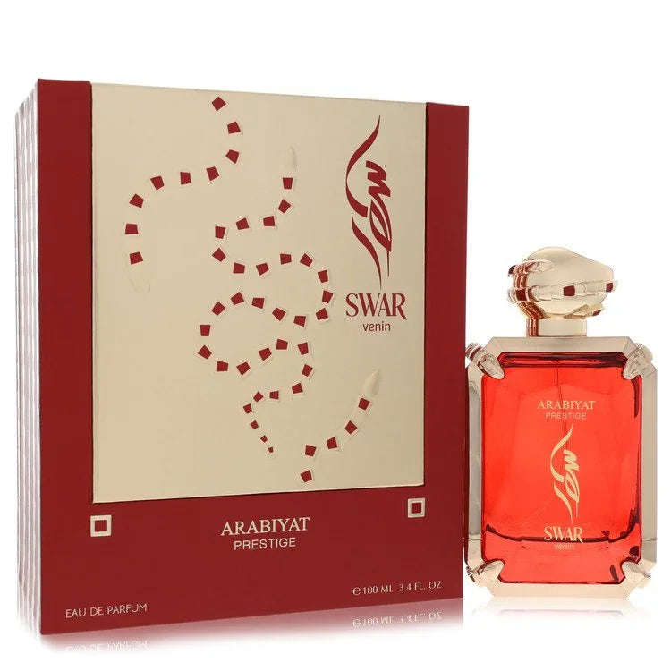 Swar Arabian Perfume with packaging on a white background