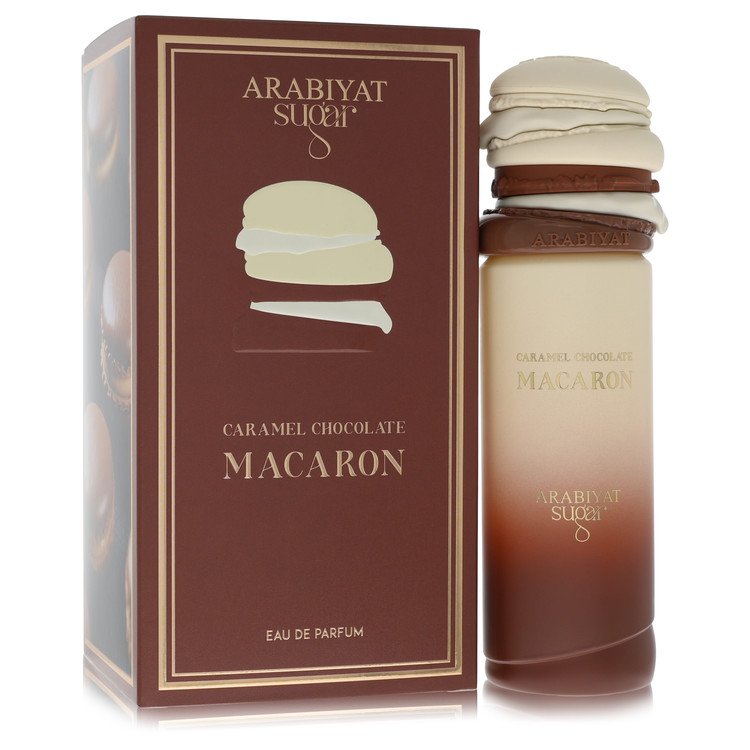 Arabiyat Sugar Caramel Chocolate Macaron Cologne 3.4 oz Eau De Parfum Spray bottle