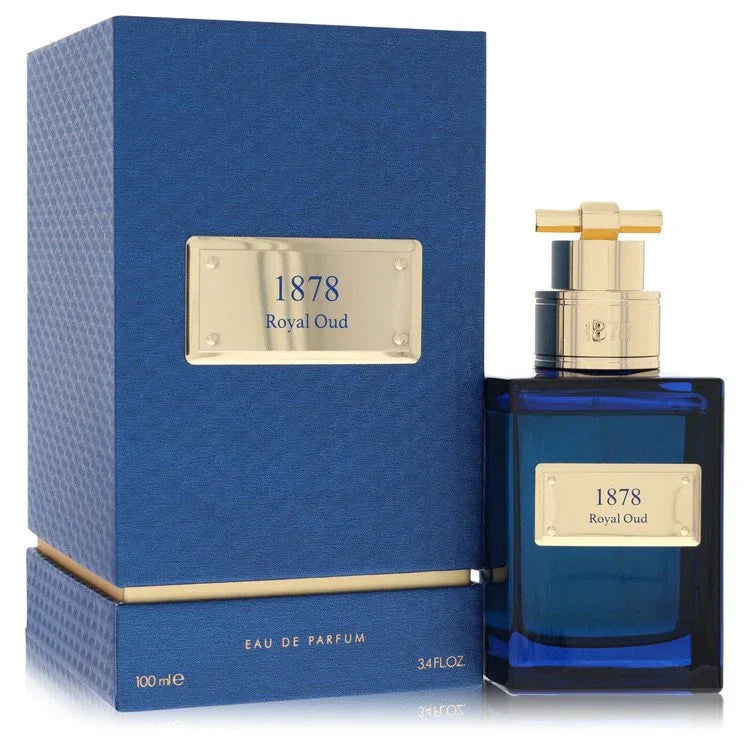 Atralia 1878 Royal Oud Eau de Parfum bottle — oriental woody fragrance with bergamot, Sicilian lemon, oregano, galanga root, cedarwood, oud and amber