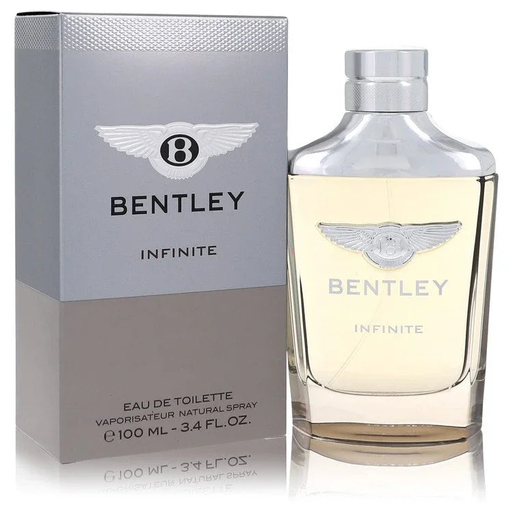 Bentley Infinite Eau de Toilette bottle and packaging on a white background