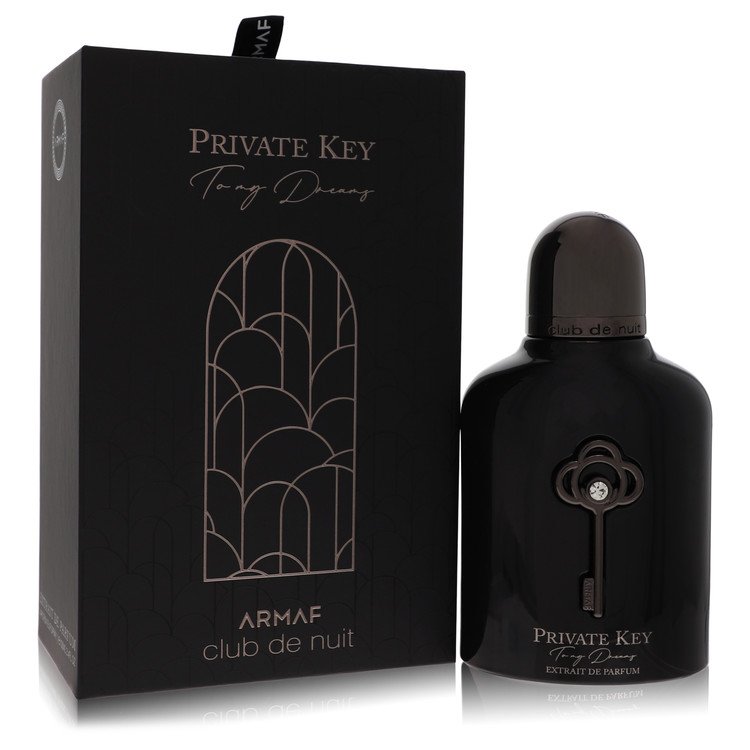 Club De Nuit Private Key To My Dreams Cologne by Armaf bottle — warm spicy unisex fragrance with black pepper, cardamom, apple, leather, vanilla, and patchouli.