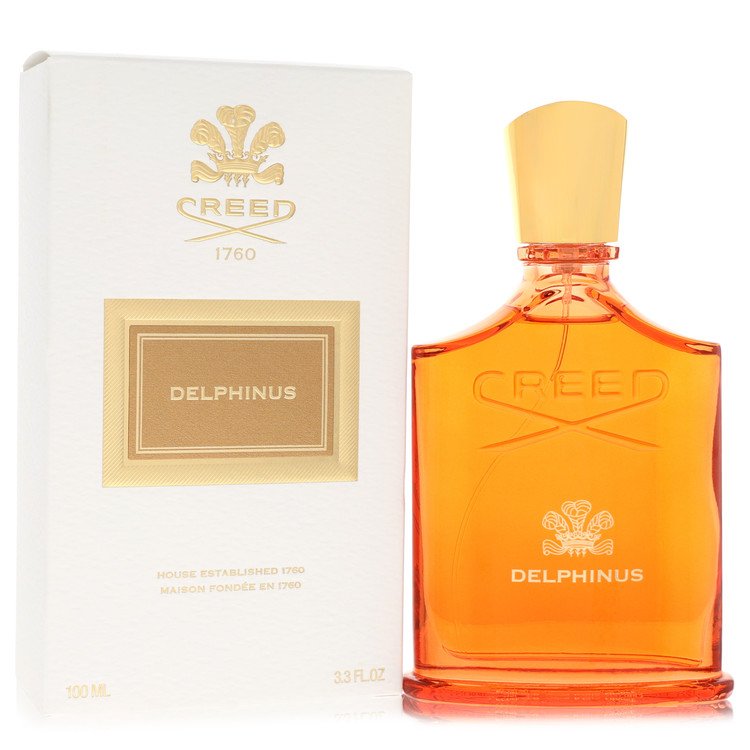 Creed Delphinus Perfume bottle — floral fruity woody fragrance with citrus, lush fruits, rich florals and woody undertones
