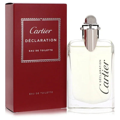 Cartier Declaration Eau de Toilette bottle and packaging on a white background