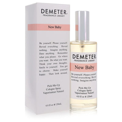 Demeter New Baby perfume bottle by Demeter — Clean powdery fresh fragrance with fresh linen, baby powder, and soft musk notes