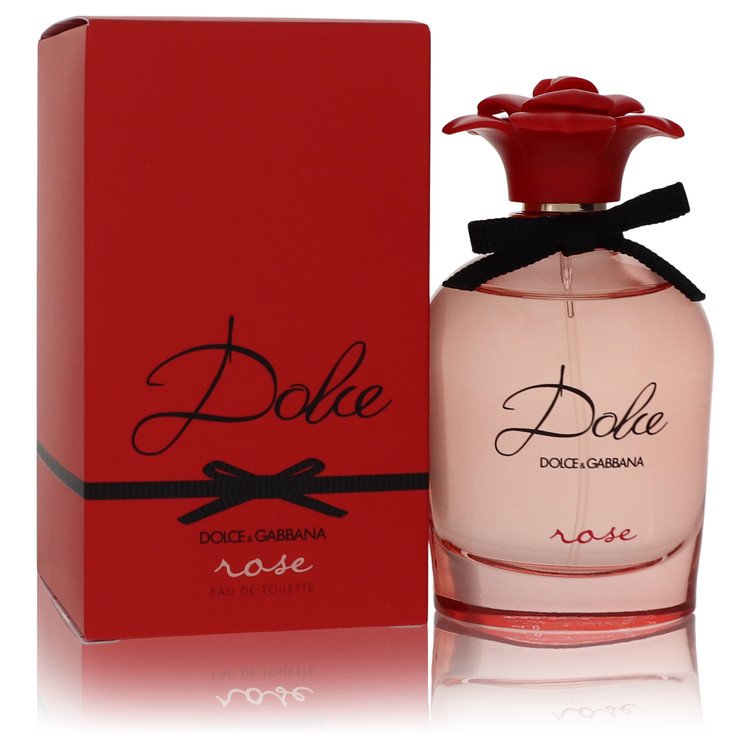 Dolce & Gabbana Dolce Rose Perfume bottle — Fruity Rose women fragrance with red currant, green apple, mandarin orange, rose centifolia, white peach, and magnolia