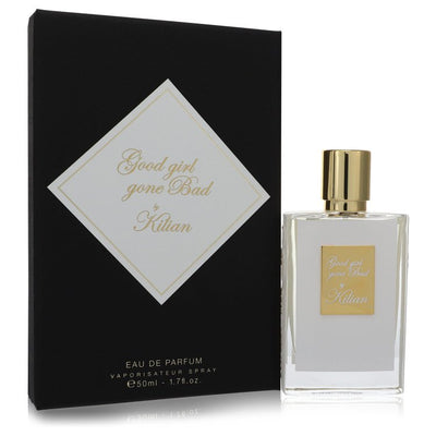Kilian Good Girl Gone Bad Perfume bottle — daring white floral fragrance with rose, tuberose, jasmine absolute, ylang-ylang, and musk.