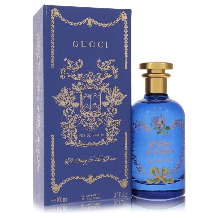 Gucci A Song for the Rose Perfume bottle — Luxury Floral fragrance from The Alchemist's Garden collection with Bulgarian rose, sweet musk, and woody olibanum notes