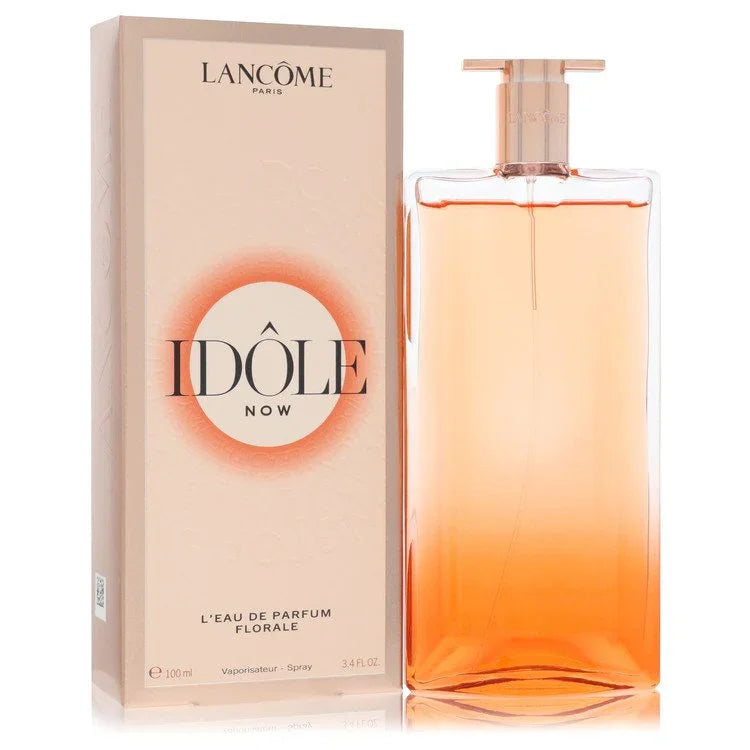 Lancome Idole Now Perfume bottle — bold floral women's fragrance with upcycled rose, musky orchid accord, and augmented vanilla.