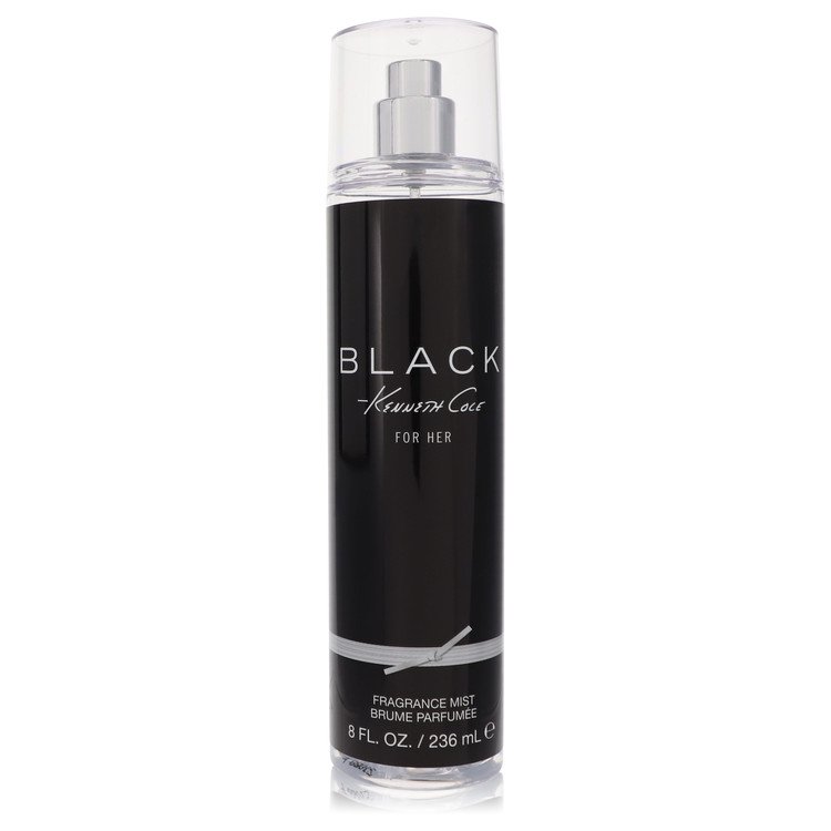 Kenneth Cole Black Perfume bottle — floral fruity oriental fragrance with bergamot, mandarin, raspberry, gardenia, jasmine, sandalwood, amber and musk