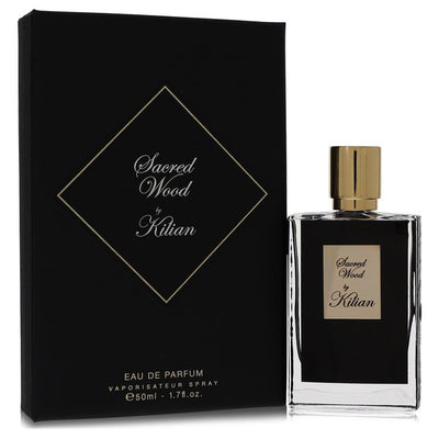 Kilian Sacred Wood Perfume elegant bottle, a luxurious woody and oriental fragrance.