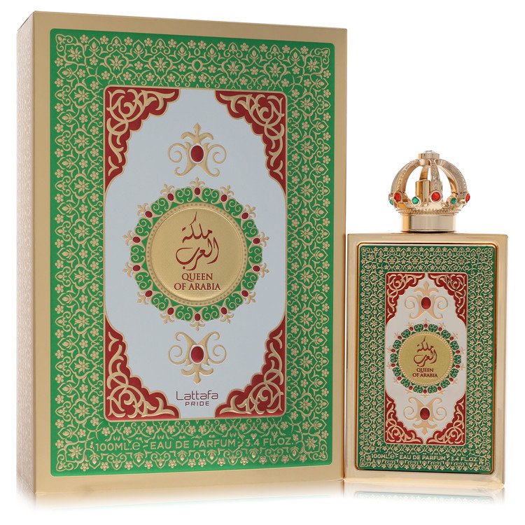 Lattafa Pride Queen Of Arabia perfume bottle floral amber fragrance