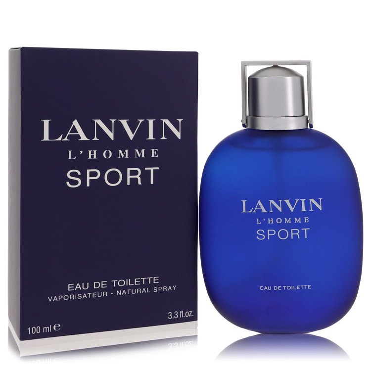 Lanvin L'homme Sport cologne bottle for men by Lanvin — Fresh citrus aromatic woody fragrance with lemon, bergamot, sage, lavender, musk, and patchouli notes