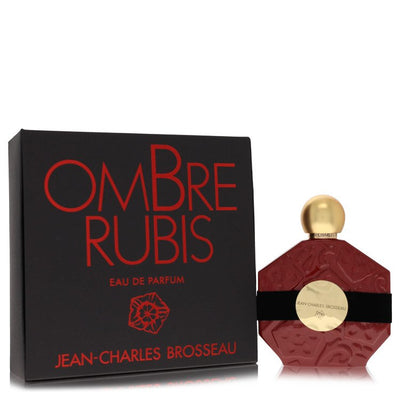 Jean-Charles Brosseau Ombre Rubis Perfume bottle — Oriental Floral women fragrance with bergamot, blackcurrant, rose, jasmine, patchouli, sandalwood, and musk