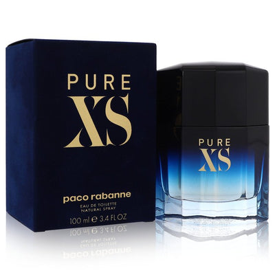 Pure Xs Cologne bottle - Paco Rabanne warm spicy vanilla fragrance for men with ginger, grapefruit, vanilla, cinnamon, leather and myrrh
