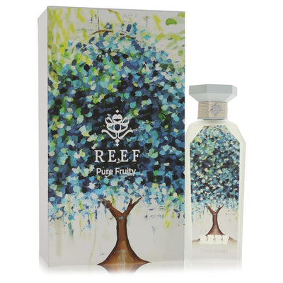 Reef Pure Fruity Parfum Perfume bottle — vibrant fruity floral women fragrance with fruity accords, citrus, floral heart, soft musk, and warm woods.