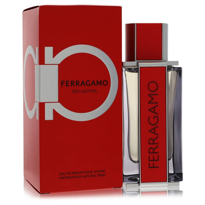 Salvatore Ferragamo Red Leather Cologne
