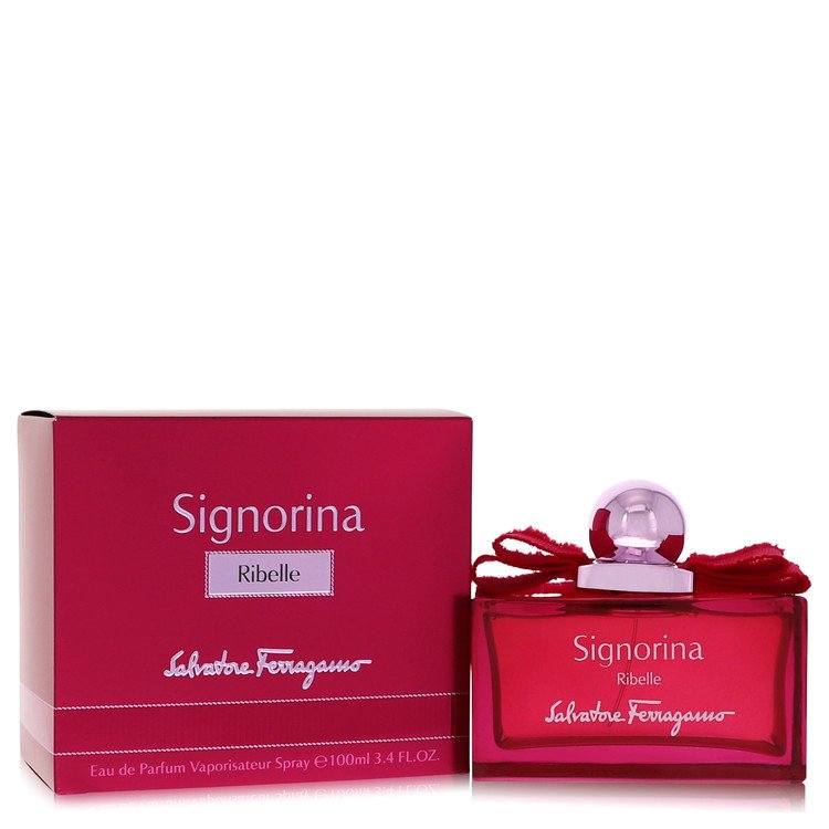 Signorina Ribelle Perfume 3.4 oz Eau De Parfum Spray bottle by Salvatore Ferragamo